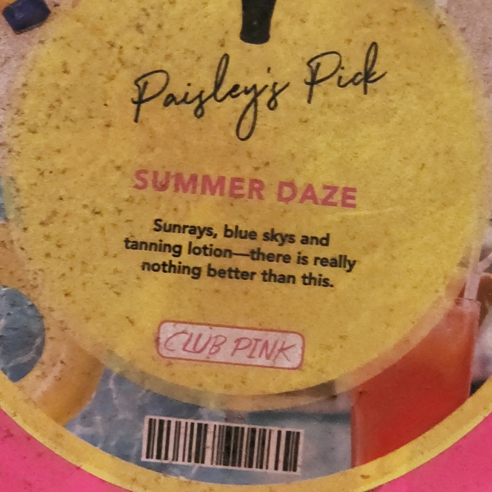Paisley's Pick Pink Zebra Summer Daze Bag Of Sprinkles